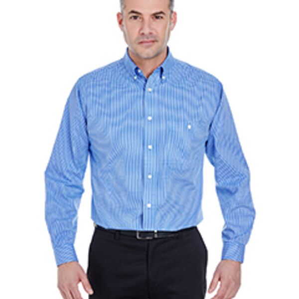 Men's Yarn-Dyed Micro-Check Woven Thumbnail