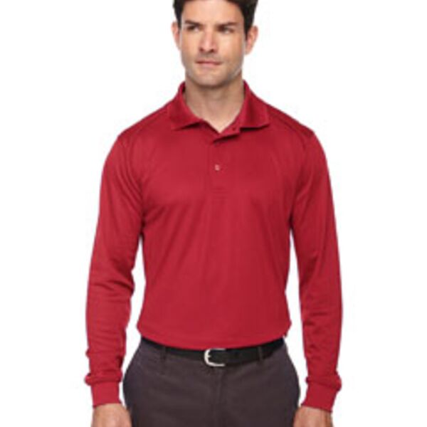 Ash City- Men's Eperformance™ Snag Protection Long-Sleeve Polo Thumbnail