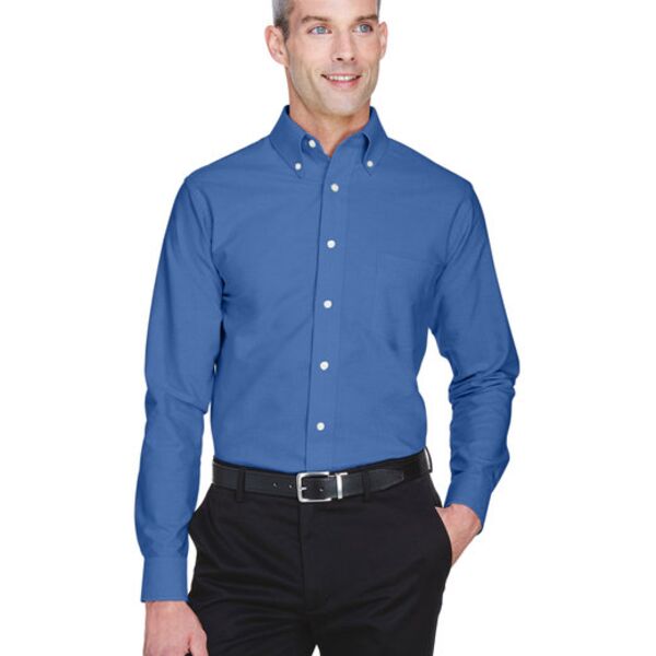 Ultra Club Men's Classic Wrinkle-Resistant Long-Sleeve Oxford Thumbnail