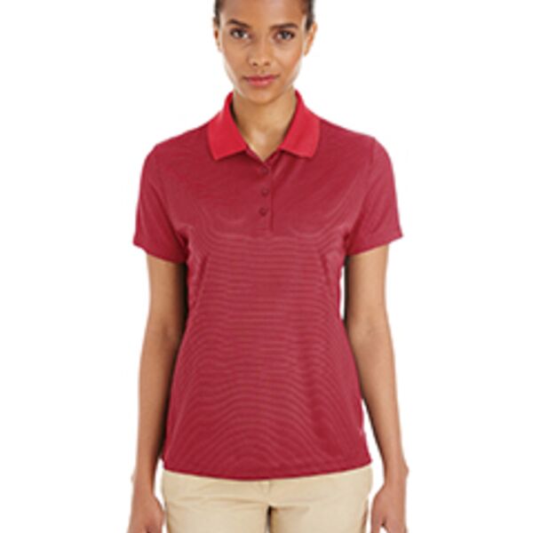 Ash City Ladies' Express Microstripe Performance Piqué Polo Thumbnail