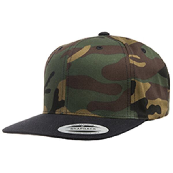 Adult 6-Panel Structured Flat Visor Classic Snapback Thumbnail