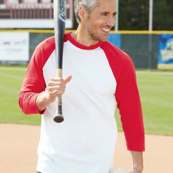  Augusta Three-Quarter Sleeve Baseball Jersey Thumbnail