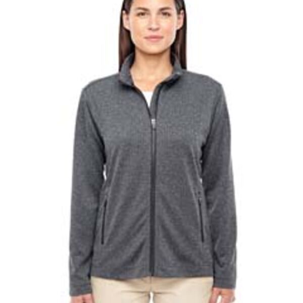 Devon & Jones Ladies' Fairfield Herringbone Full-Zip Jacket Thumbnail