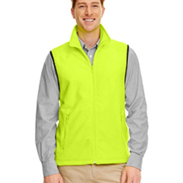 Harriton Adult 8 oz. Fleece Vest Thumbnail