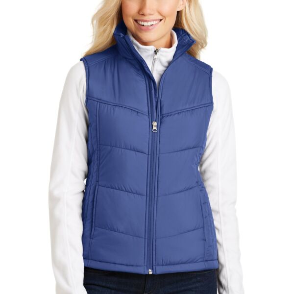 Port Authority Ladies Puffy Vest Thumbnail