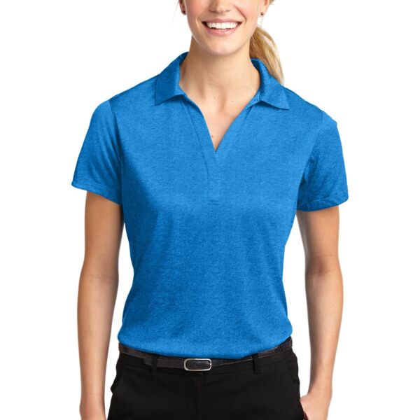 Sport Tek Ladies Heather Contender™ Polo Thumbnail