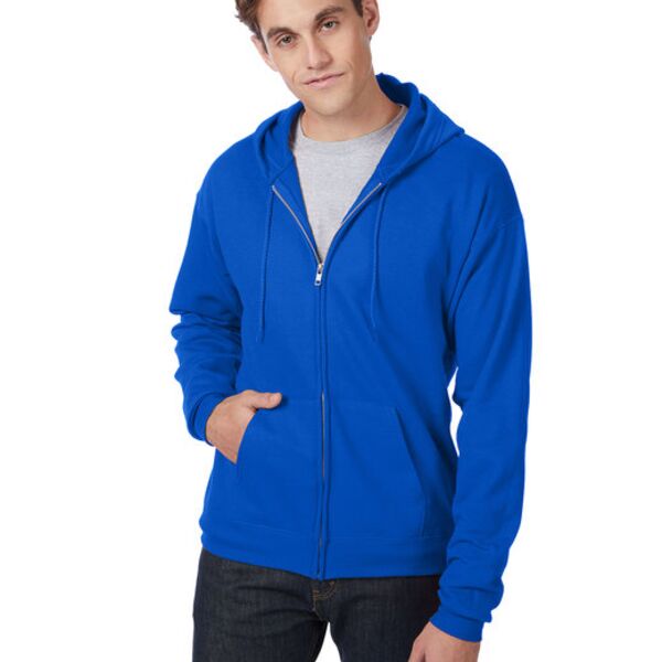 Adult 7.8 oz. EcoSmart® 50/50 Full-Zip Hood Thumbnail