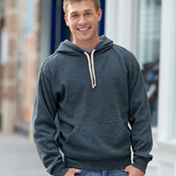 JA8871 Adult Triblend Pullover Fleece Hood Thumbnail