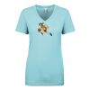 Next Level Ladies' Ideal V-Neck Tee Thumbnail