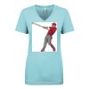 Next Level Ladies' Ideal V-Neck Tee Thumbnail