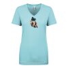 Next Level Ladies' Ideal V-Neck Tee Thumbnail