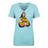 Next Level Ladies' Ideal V-Neck Tee Thumbnail