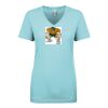 Next Level Ladies' Ideal V-Neck Tee Thumbnail