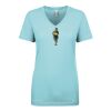 Next Level Ladies' Ideal V-Neck Tee Thumbnail