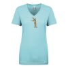Next Level Ladies' Ideal V-Neck Tee Thumbnail