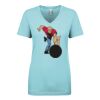 Next Level Ladies' Ideal V-Neck Tee Thumbnail