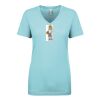 Next Level Ladies' Ideal V-Neck Tee Thumbnail