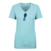 Next Level Ladies' Ideal V-Neck Tee Thumbnail