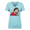 Next Level Ladies' Ideal V-Neck Tee Thumbnail