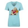Next Level Ladies' Ideal V-Neck Tee Thumbnail
