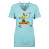 Next Level Ladies' Ideal V-Neck Tee Thumbnail