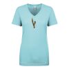 Next Level Ladies' Ideal V-Neck Tee Thumbnail