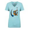 Next Level Ladies' Ideal V-Neck Tee Thumbnail