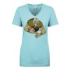 Next Level Ladies' Ideal V-Neck Tee Thumbnail