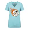 Next Level Ladies' Ideal V-Neck Tee Thumbnail