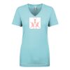 Next Level Ladies' Ideal V-Neck Tee Thumbnail