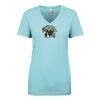 Next Level Ladies' Ideal V-Neck Tee Thumbnail