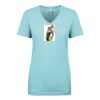 Next Level Ladies' Ideal V-Neck Tee Thumbnail