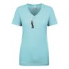 Next Level Ladies' Ideal V-Neck Tee Thumbnail