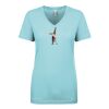 Next Level Ladies' Ideal V-Neck Tee Thumbnail