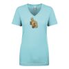 Next Level Ladies' Ideal V-Neck Tee Thumbnail