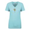 Next Level Ladies' Ideal V-Neck Tee Thumbnail