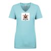 Next Level Ladies' Ideal V-Neck Tee Thumbnail