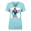 Next Level Ladies' Ideal V-Neck Tee Thumbnail