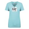 Next Level Ladies' Ideal V-Neck Tee Thumbnail