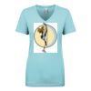 Next Level Ladies' Ideal V-Neck Tee Thumbnail