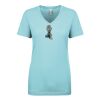 Next Level Ladies' Ideal V-Neck Tee Thumbnail