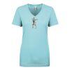 Next Level Ladies' Ideal V-Neck Tee Thumbnail