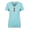 Next Level Ladies' Ideal V-Neck Tee Thumbnail