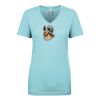 Next Level Ladies' Ideal V-Neck Tee Thumbnail