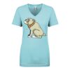 Next Level Ladies' Ideal V-Neck Tee Thumbnail