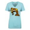 Next Level Ladies' Ideal V-Neck Tee Thumbnail