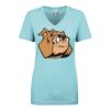 Next Level Ladies' Ideal V-Neck Tee Thumbnail