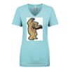 Next Level Ladies' Ideal V-Neck Tee Thumbnail