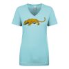 Next Level Ladies' Ideal V-Neck Tee Thumbnail