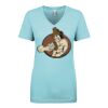 Next Level Ladies' Ideal V-Neck Tee Thumbnail